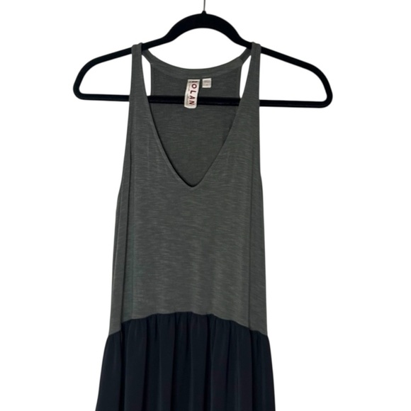 Anthropologie Dolan Fabiana Knit Dress Olive Green Black- Size Small - Picture 3 of 12
